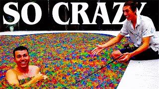 Pool full of Orbeez Experiments