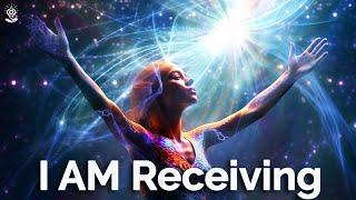 I Am Affirmations INSTANTLY Enter The RECEIVING Mode. Transform While You Sleep. BLACK SCREEN