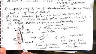 10 MOST IMPORTANT QUESTIONS FROM PHYSICAL PROPERTIES OF HALOALKANES AND HALOARENES CLASS 12NEETJEE