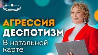 Агрессивность и деспотизм в натальной карте  Ушкова Елена Михайловна