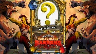 MY CARD REVEAL For Forged in the Barrens  Hearthstone