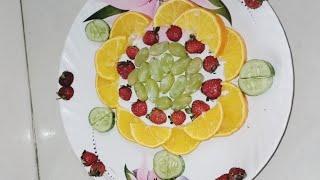 Beautiful Fruits Decoration Ideas  Fruits Decoration  Easy Fruits Art