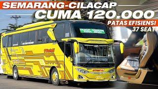 DARI UTARA KE SELATAN JAWA NAIK BUS TERBAIK DIJALURNYA ‼️ Trip Semarang - Cilacap with Efisiensi