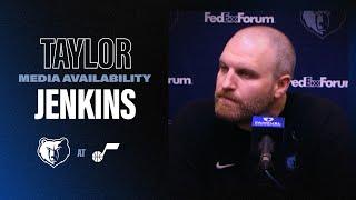 Coach Taylor Jenkins Press Conference  Grizzlies at Jazz