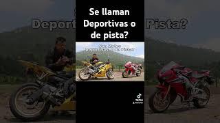 Se llaman motos deportivas o de pista? #motos #bikerlife #deportivas #blitzrider #yamaha #honda