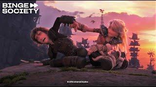 How To Train Your Dragon The Hidden World  Hiccup and Astrid Romantic Moment  Cartoon For Kids