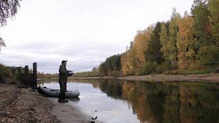 Ловля щуки рывковой проводкой  По малым рекам  Южная тайга