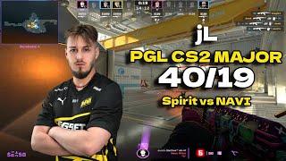 CS2 POV NAVI jL 4019 vs Spirit Nuke PGL CS2 Major Copenhagen 2024