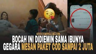 VIRAL VIDEO SEORANG BOCAH Mesan Paket COD Sampai 2 Juta Ibunya Langsung Lemas.