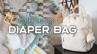 Whats In My MINIMALIST DIAPER BAG Just The Essentials  What You REALLY Need For A Newborn