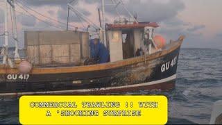UK commercial Trawling  with some  shocking  surprises#uk #trawling #boat #fishing #stingray
