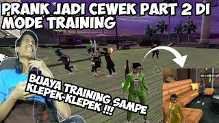 PART2 PRANK NYAMAR JADI BETINA DI TRAINING LIHAT RESPON PARA PAKBOY INI 