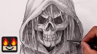 How To Draw the Grim Reaper  Sketch Tutorial
