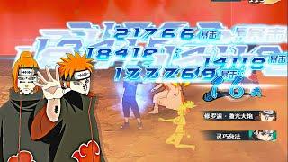 These two Pains together CAUSE a lot of DAMAGE to ENEMIES  Naruto Online