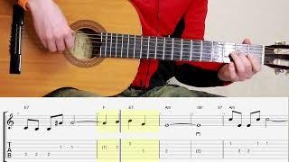 LOVE STORY ИСТОРИЯ ЛЮБВИ Guitar Francis Lay. Tabs.Chords. Notes