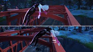 Spider Gwen Emote TRAILER vs IN-GAME