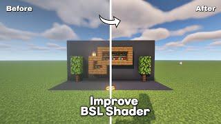 Minecraft BSL-Shader best Settings  Clear View Tutorial 2024