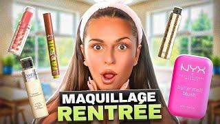 MAKEUP FACILE ET PAS CHÈRE POUR LA RENTRÉE ‍