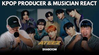 Musicians react & review  ATEEZ - Shaboom