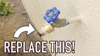 How to Remove a Stuck Hose Bibb Vacuum Breaker - Fix your Faucet