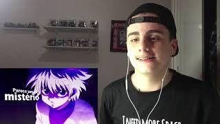 REACT- Rap do Killua Hunter x Hunter - MEU NOME COMEÇA COM KILL  NERD HITS