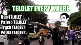 Om Telolet Om - Telolet paling rame di Bangil Pasuruan  Motovlog Indonesia #14 Hunting Telolet