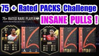 FIFA 23 75+ Rated Rare Players x5 Upgrades SBC Challenge Packs Opening