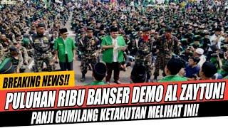 SUARAKAN BUBARKAN AL ZAYTUN RIBUAN BANSER KECAM PANJI GUMILANG