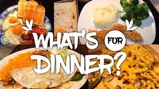 WHAT’S FOR DINNER  QUICK DINNER IDEAS