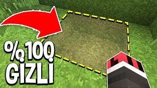 EN GÜVENLİ %100 GİZLİ GEÇİT NASIL YAPILIR? - Minecraft