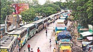 দৌলতদিয়া ঘাটে আটকা হাজার-হাজার গাড়ি  Ferry Ghat in BD  Somoy TV