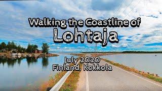 Walking the Coastline of Lohtaja July 2020 Finland Kokkola 4K