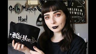 Goth Makeup Haul  Kat Von D