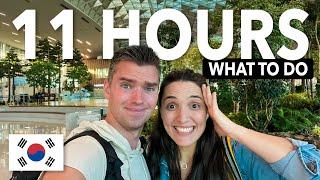  11 HOUR Long Layover in Incheon International Airport Vlog - WHAT TO DO