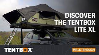 Discover the TentBox Lite XL Roof Tent