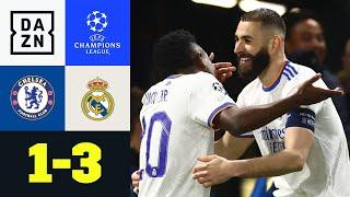 Und immer wieder Benzema FC Chelsea – Real Madrid 13  UEFA Champions League  DAZN Highlights