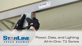 Power Data and Lighting All-in-One Starline Track Busway T2