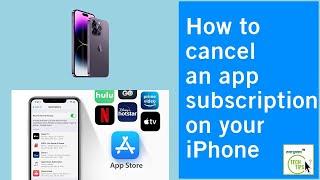 Cancel Subscription of iPhone call recorder or any Paid iPhone APP