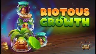 Hero Wars Web - Opening Mandrake Root chests after the Riotous Growth 2021 event