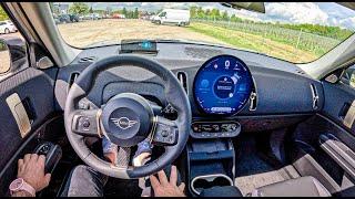 NEW Mini Countryman III 2024 1.5 170hp 0-100 POV Test Drive #2036 Joe Black