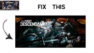 How to Fix The First Descendant Stuck on the Connecting Screen stuck on loading Screen