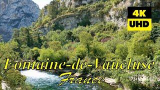 Fontaine-de-Vaucluse France in 4K UHD