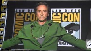 Robert Downey Jr Surprise “Dr. Doom” Appearance at Hall H San Diego Comic-Con 2024