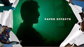 How to Create PAPER EFFECTS In PREMIERE PRO 2024