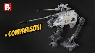 Awesome Minifig Scale LEGO AT-AP Custom Build