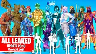 All New & LEAKED Skins Emotes Items in Fortniate Update 29.10 Shade Midas Guardians Of Galaxy..