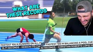 SSundee reacts to different fastest records