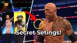 WWE 2K23 Secret Settings That You Need To Change Right Now #wwe2k23 #wwe2k23tips #wwe2k23settings