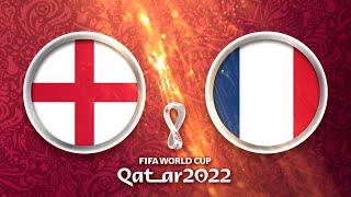 England - Frankreich  FIFA World Cup Qatar 2022 WM-Viertelfinale 4K