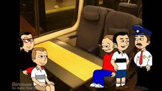 dave and larry misbehave on the acela express and gets grounded full video